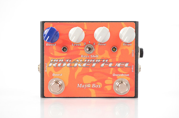 Majik Box RF-1 Doug Aldrich Rocket Fuel Boost Pedal Owned by