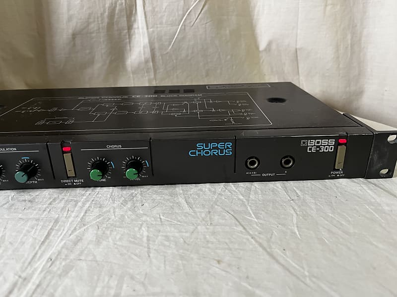 BOSS CE-300 SUPER CHORUS Vintage 80s Rack | Reverb Australia