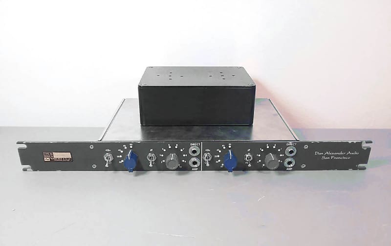 Neve 1272 dual mic preamp vintage 70s racked by dan alexander Reverb