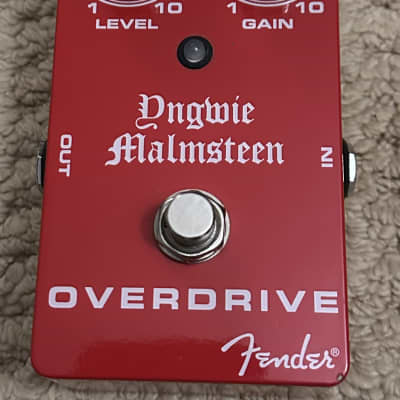 Reverb.com listing, price, conditions, and images for fender-yngwie-malmsteen-overdrive-pedal