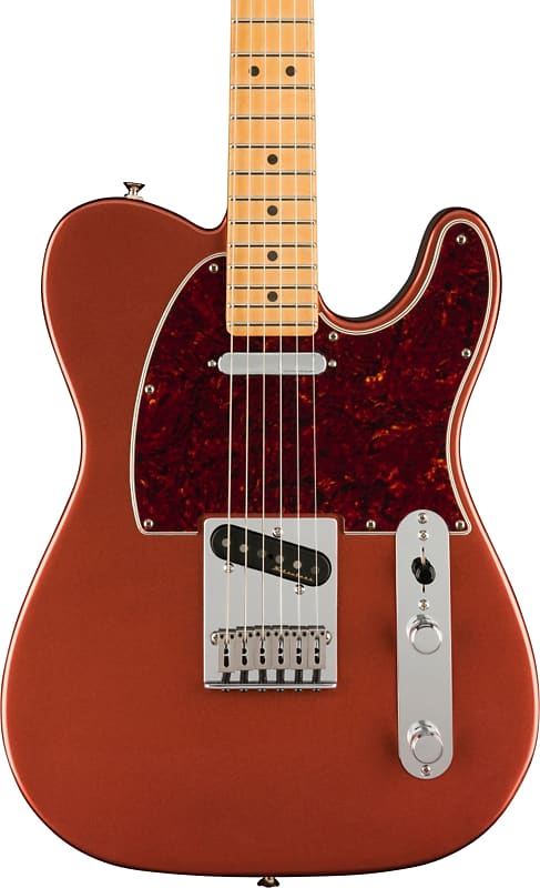 Fender Player Plus Telecaster® Electric Guitar, Aged Candy Apple Red w/ Gig Bag image 1