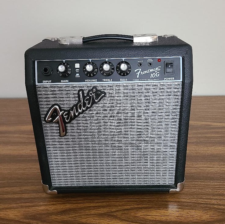 Fender frontman 10g 10w guitar hotsell combo amp black