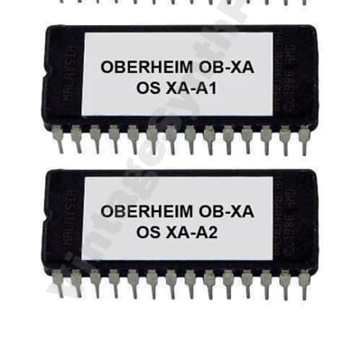 Oberheim OB-XA Rev AD0 firmware OS Eprom set OBXA Early Version Rom 32 Programs