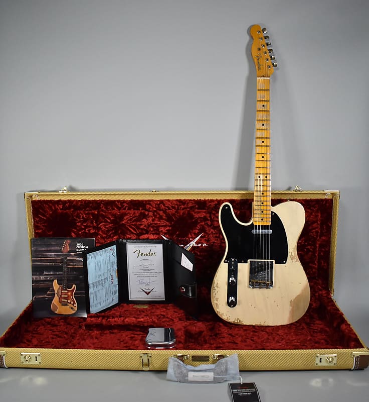 2018 Fender Custom Shop Nocaster Relic Blonde Reverb Australia
