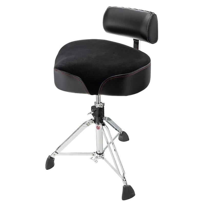 Gibraltar 9800 Series Oversized Drum Throne with Adjustable Backrest - 9808OS-AB image 1