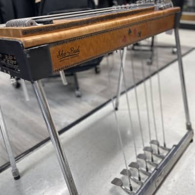Sho-Bud Dual Neck 6 Pedal 2 Knee Levers Pedal Steel - no Case for sale