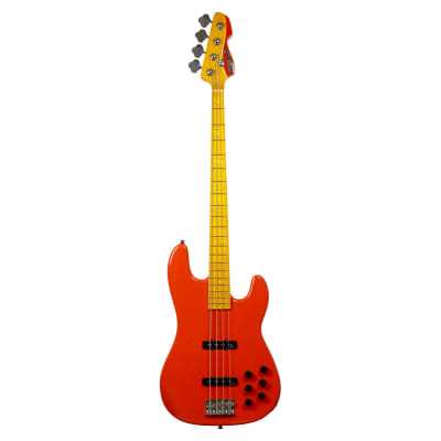 MARKBASS - MB GV 4 GLOXY FIESTA RED - Basse active 4 cordes manche érable rouge image 1