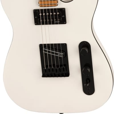 Squier Contemporary Telecaster RH. Roasted Maple Fingerboard, Pearl White image 5