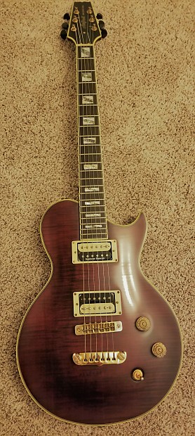 2007 Aria Pro II Japan Super Grade Series PE Single Cutaway