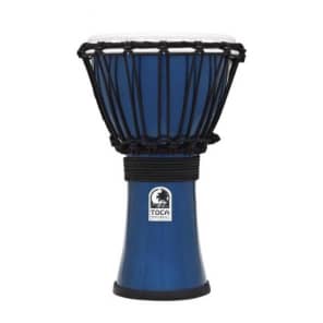 Toca Percussion TFCDJ-7MB Freestyle Colorsound 7" Rope Tuned Djembe