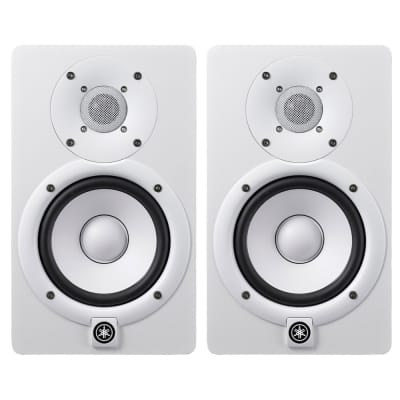 Yamaha HS5 5-Inch Powered Studio Monitor Speaker, White (Pair)