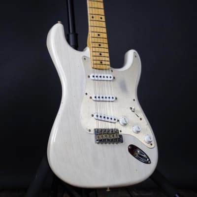 Fender Custom Shop Limited Edition '55 Dual-Mag Strat, Journeyman Relic- Aged White Blonde (7lbs 6oz image 7