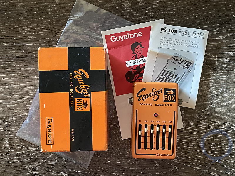 大学生 割引 Guyatone PS-105, Equalizer Box, Made In Japan, 1979 ギター