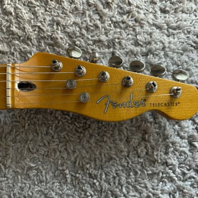 Fender Modern Player Telecaster Thinline Deluxe 2015 P90 Sunburst Rare Guitar image 6