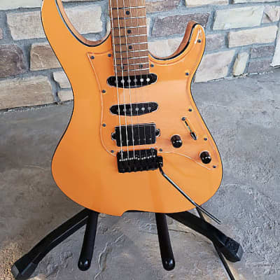 Vola Joss Allen Signature Guitar OZ 24 RV JAM J1 2022 - Charger Orange image 7