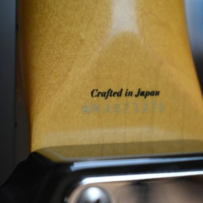 1998 Fender Japan “Order” JG66 Jaguar Left-Handed Sunburst, CIJ, Limited, Offset image 18