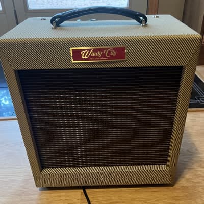 Tonewolf Tweed Champ 5F1 5w Amp Head Shellacked (Lacqured) Tweed