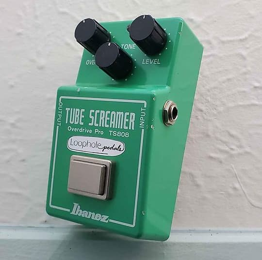 Ibanez TS808 Tube Screamer LOOPHOLE PEDALS POWER MODDED image 1
