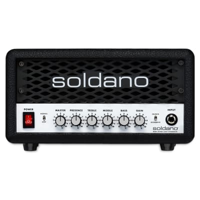Soldano SLO Mini 30-Watt Solid-State Guitar Amp Head 2022 - Present - Black image 1