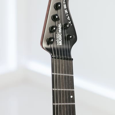 Ernie Ball Music Man Kaizen 7-string Tosin Abasi signature Electric Guitar  - Apollo Black image 10