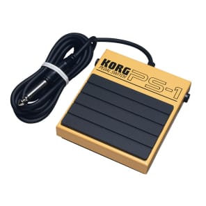 Korg PS1 Single Momentary Footswitch Sustain Pedal