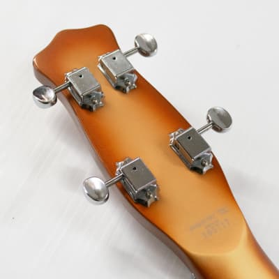 Danelectro '59DC Long Scale Bass Guitar - Copper Burst image 11