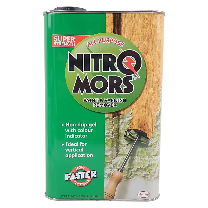 Nitromors Paint & Varnish Remover 4 litre Reverb