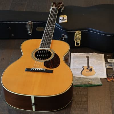 Rare! 2006 Martin Pat Donohue Signature OM-30DB Custom Artist Edition Natural Acoustic/ Electric Guitar #5 + OHSC (5795) for sale