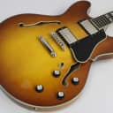 Eastman T486-GB Thinline Electric Guitar, Goldburst