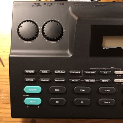 Yamaha RX8 drum machine with power supply, cleaned, new internal battery image 2