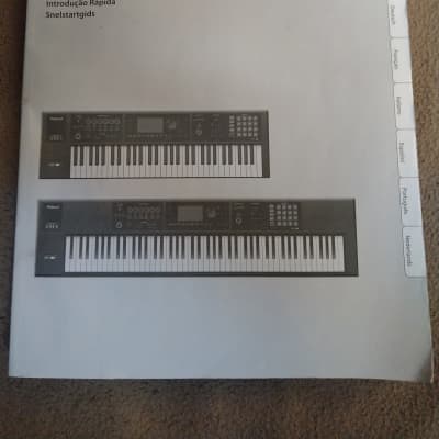 Manuel des synthétiseurs Roland FA-06 FA-08 (Synthesizer manual)