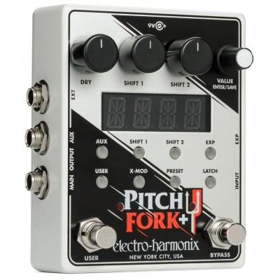 Electro-Harmonix EHX Pitch Fork Plus Polyphonic Pitch Shifter / Harmony Effects Pedal image 2