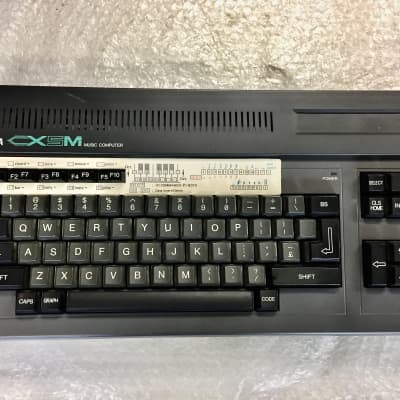 VINTAGE: Yamaha CX5M music computer and YK10 keyboard 1985  + extras image 1