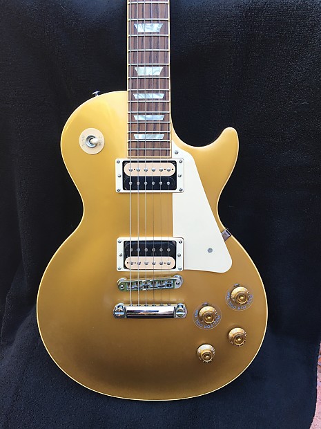 Gibson Les Paul Traditional Pro 2010 Gold top | Reverb