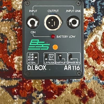 BSS AR116 Active DI box | Reverb