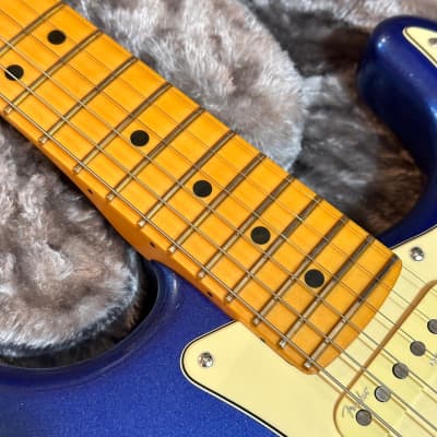 Fender American Ultra Stratocaster USA Cobalt Blue Electric Guitar image 8