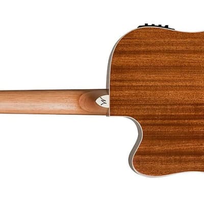 Washburn WD7SCE Harvest Series Dreadnought Cutaway Spruce Top 6-String Acoustic-Electric Guitar image 6