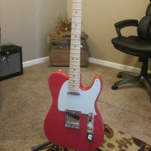 Mint Cond, Limited Run Fiesta Red American Special Telecaster, Perfect! image 8