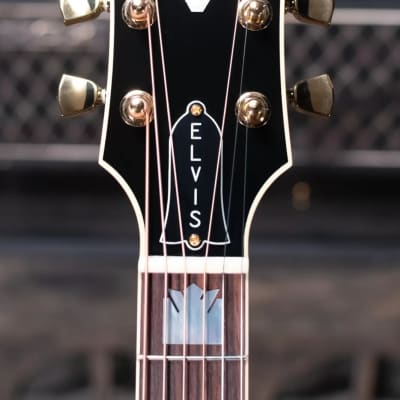 Gibson Elvis SJ-200 Jumbo Acoustic/Electric - Ebony w/Hardshell Case image 6