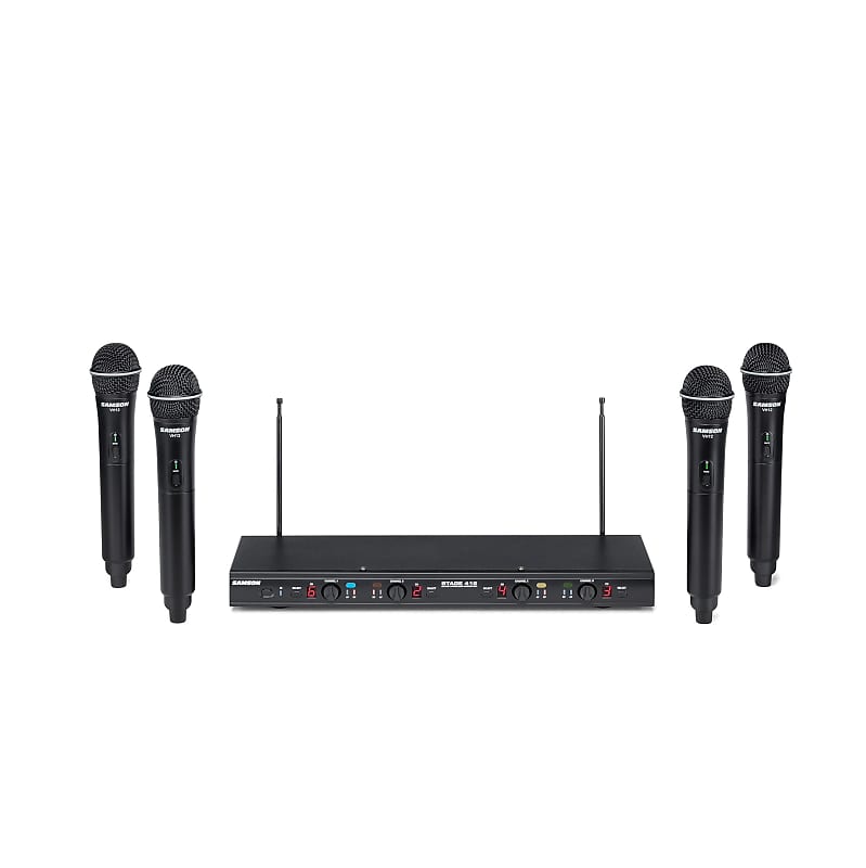 Samson Stage 412 4 Channel Wireless Microphone System image 1