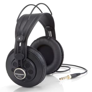 Samson C01/SR850 Condenser Mic/Semi-Open Back Over-ear Headphones Bundle