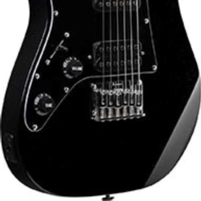 Ibanez Mikro Series 3/4 Size Electric Guitar - Black Night (Left Handed) image 3