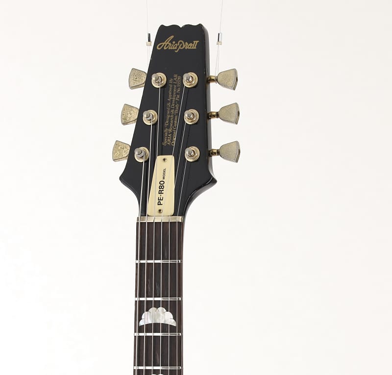 Aria Pro II PE-R80 Black 1982 (S/N:2011396) [04/09] | Reverb