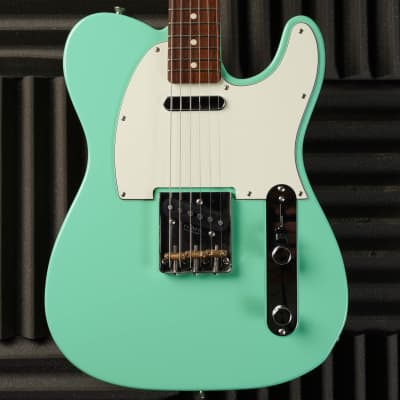 Fender MIJ Hybrid '60s Telecaster with Rosewood Fretboard 2018 - Surf Green for sale