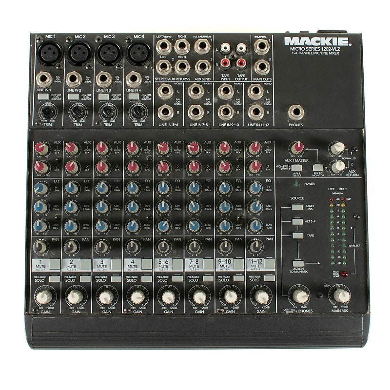 Mackie Micro Series 1202-VLZ 12-Channel Mic / Line Mixer image 1