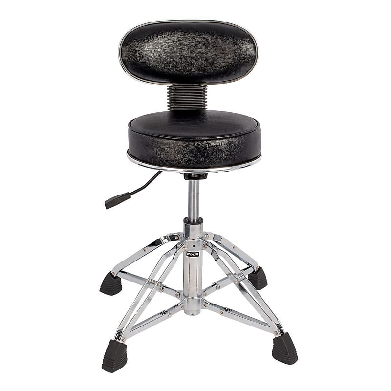 DXP Deluxe Hydraulic Drum Throne with Back Rest | Reverb