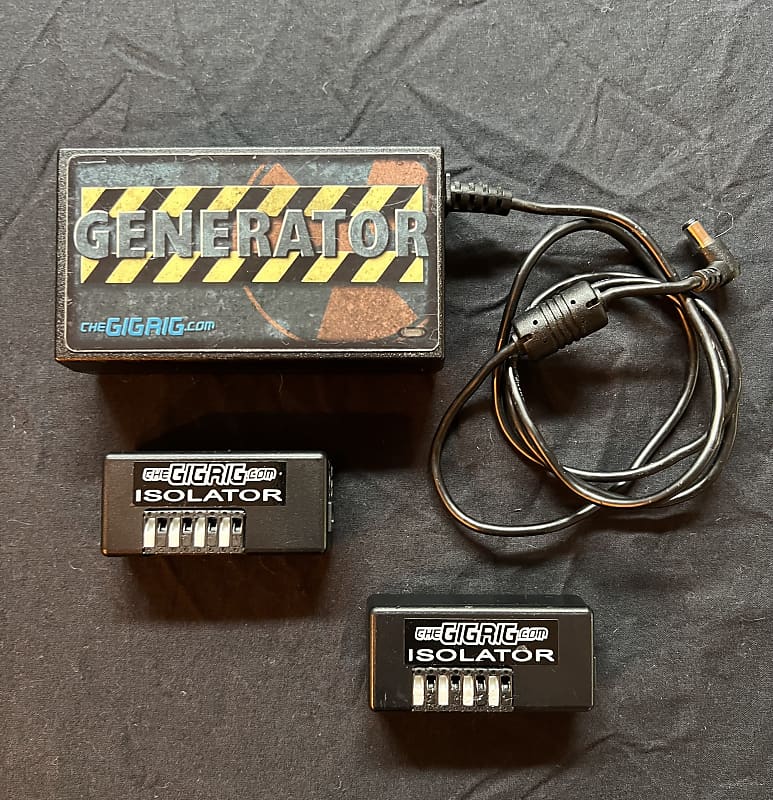 Gig Rig gigrig Generator power supply plus 2 isolator units Reverb