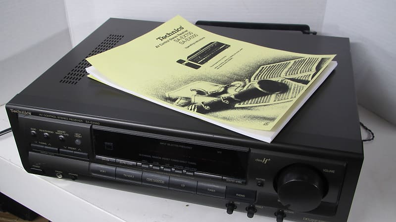 Technics SA-EX500 Stereo Receiver w Mag Phono Input  			
