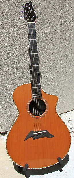 Breedlove American Series C25/CRe H Western Red Cedar Acoustic Electric Guitar L.R. Baggs Rosewood image 1