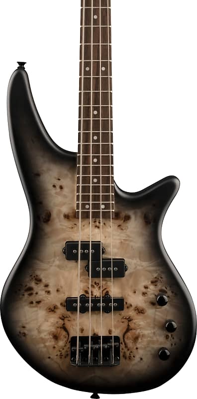 Jackson JS Series Spectra Bass JS2P 4-String Bass Guitar, Satin Black Burst image 1